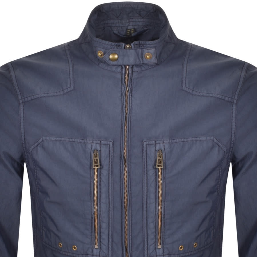 Alternative Image for ProductBelstaff Flight Overshirt Blue2